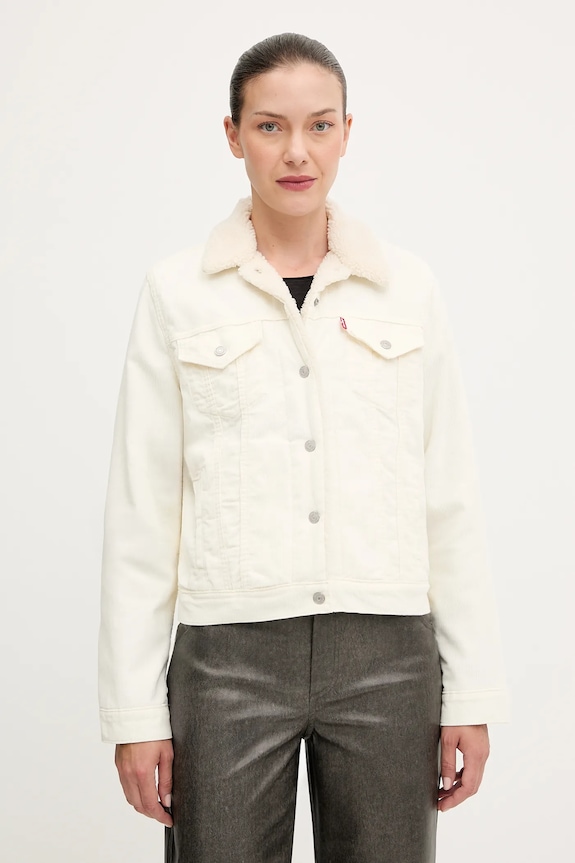 Levi's kurtka sztruksowa pozostałe beżowy 36136.0124
