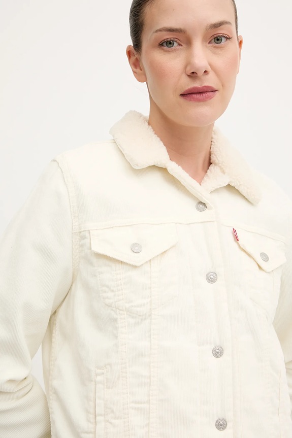 Levi's kurtka sztruksowa beżowy 36136.0124
