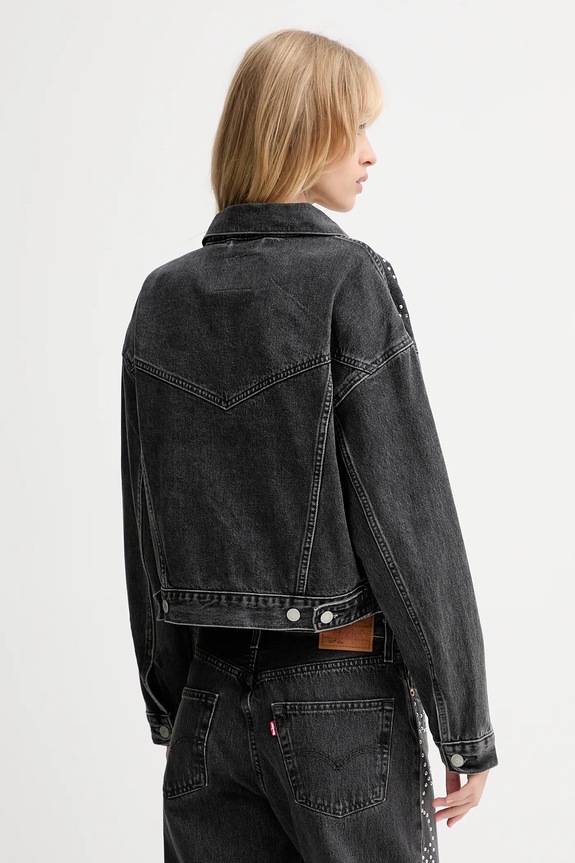 Oblečení Džínová bunda Levi's A9456 šedá
