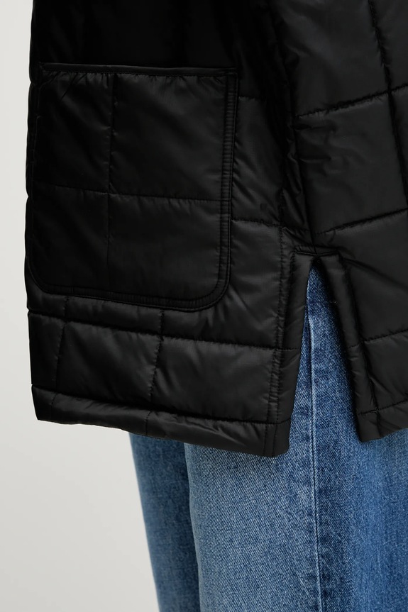 adidas Originals geacă Quilted Jkt JX8825 negru