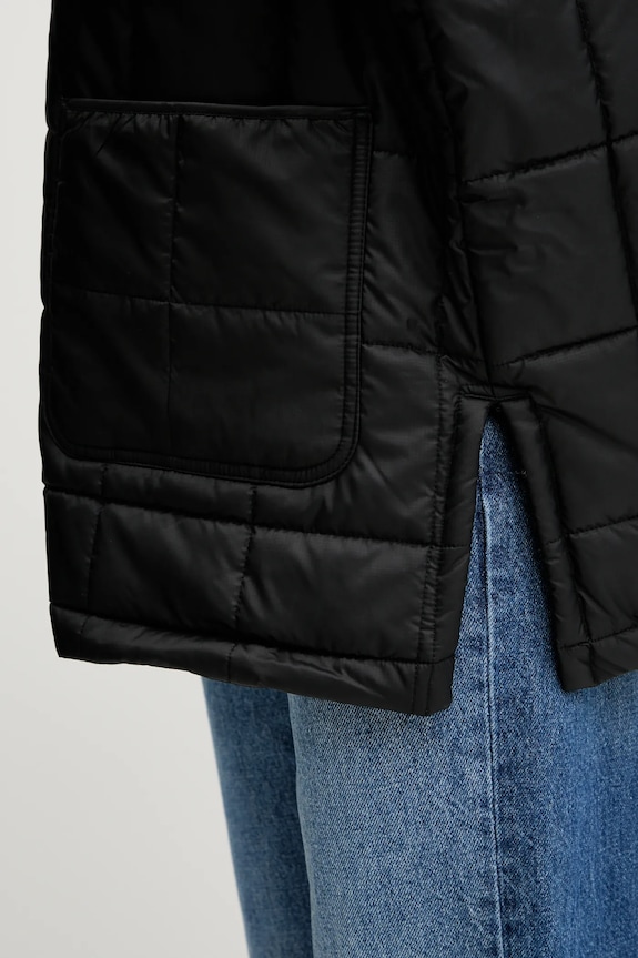 adidas Originals geacă Quilted Jkt JX8825 negru