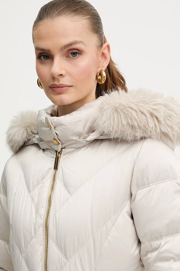 Odzież Marciano by Guess kurtka puchowa ELLY 5BGL39.7374A beżowy