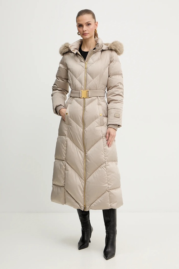 Pernata jakna Marciano by Guess ELLY Planet friendly bež 5BGL39.7374A