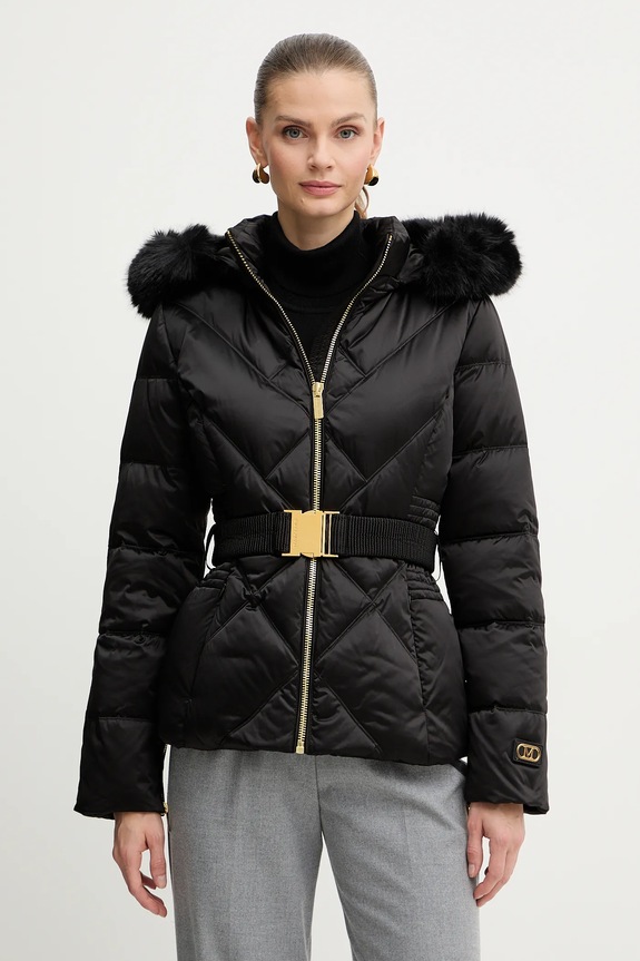 Μπουφάν με επένδυση από πούπουλα Marciano by Guess ELLY άλλο μαύρο 5BGL37.7374A