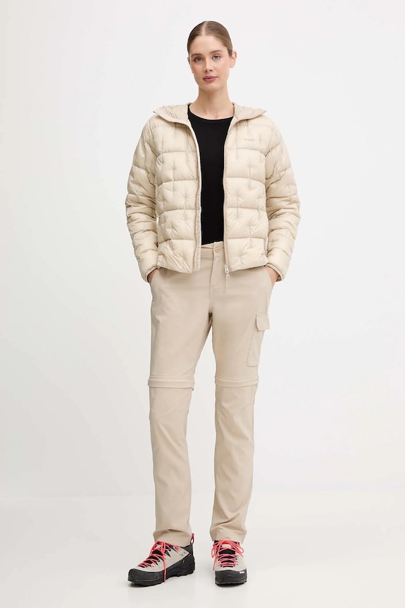 Turistická bunda Haglöfs Hede 608098 béžová AW25