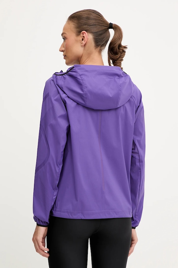 Odzież adidas by Stella McCartney kurtka treningowa JX9082 fioletowy