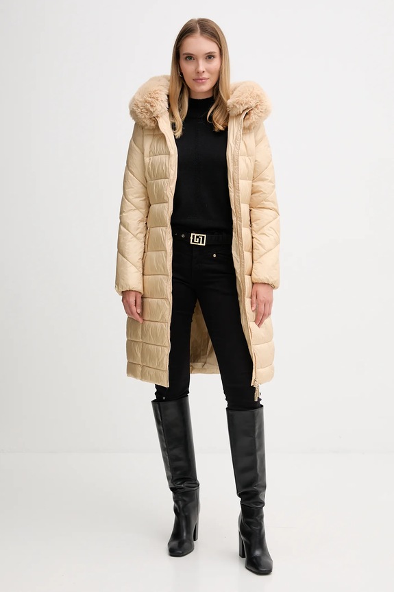 Gaudi kurtka 521BD35004 beżowy AW25