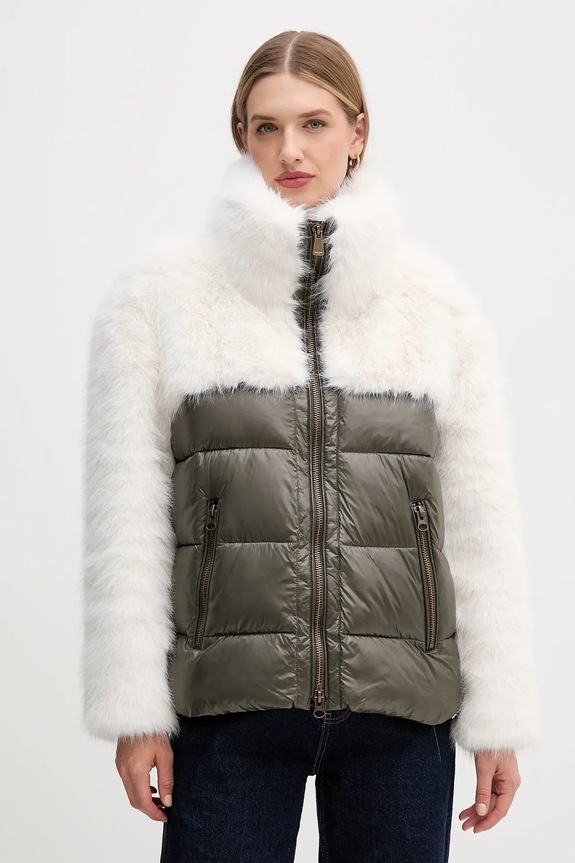 Bunda Blauer DOVE oversize zelená BLDB02104