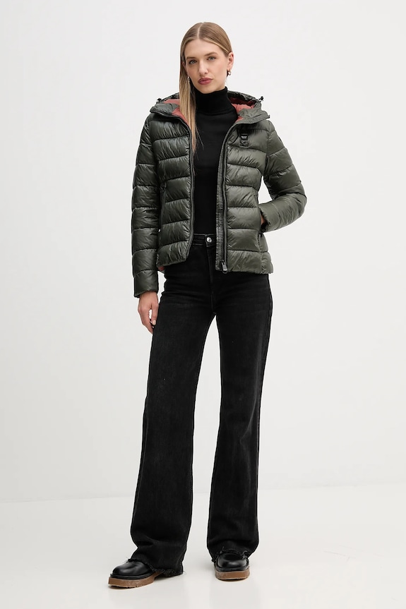 Blauer kurtka CAROLL BLDC02072 zielony AW25