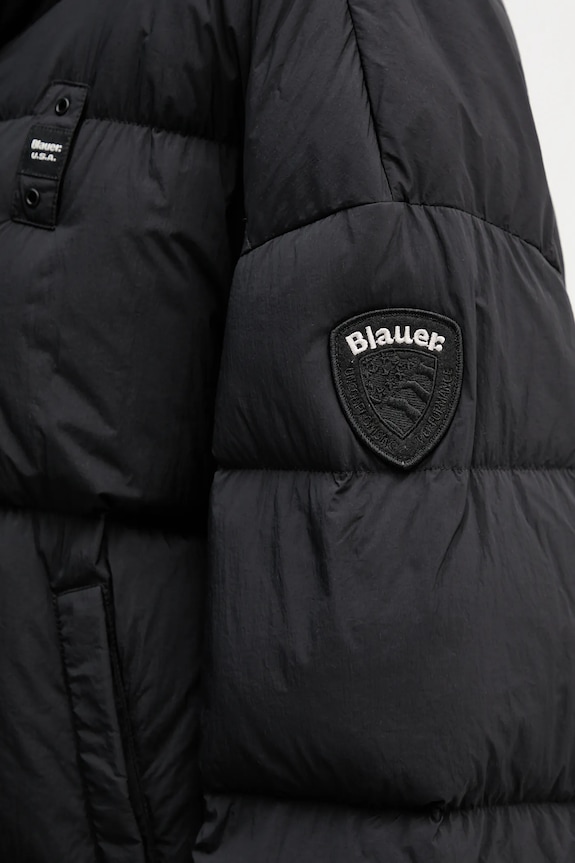 Páperová bunda Blauer ROSS BLDC03166 čierna