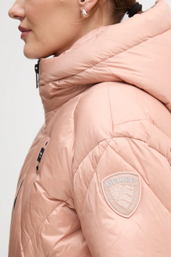 Пухова куртка Blauer LAMARTINE BLDC03167 рожевий