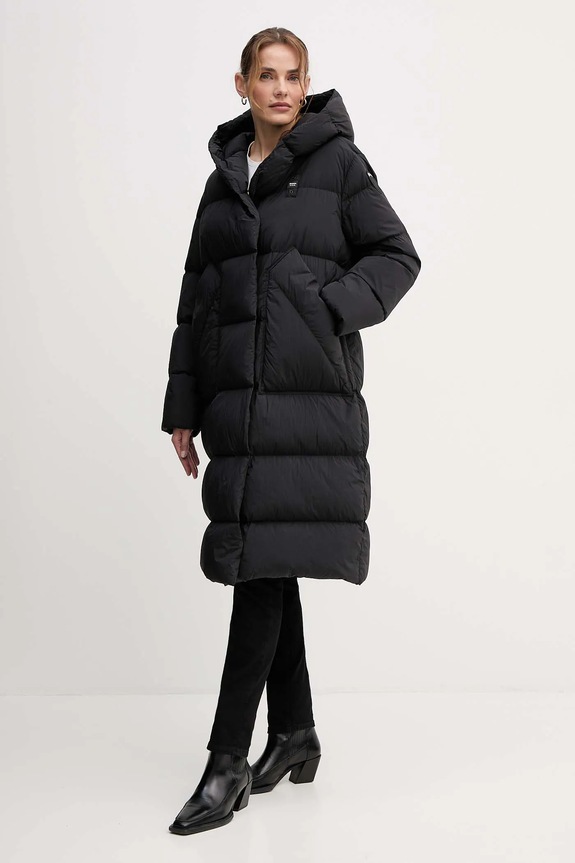 Μπουφάν με επένδυση από πούπουλα Blauer RUTH BLDK03168 μαύρο AW25