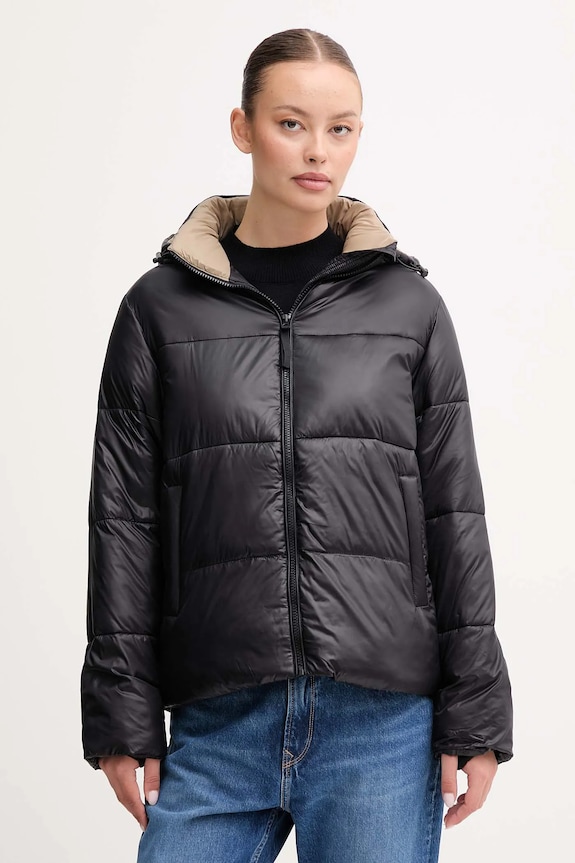 Bunda Pepe Jeans zateplené čierna PL4024339