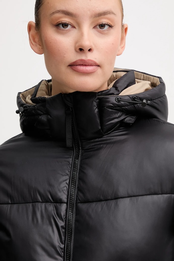 Bunda Pepe Jeans čierna PL4024339