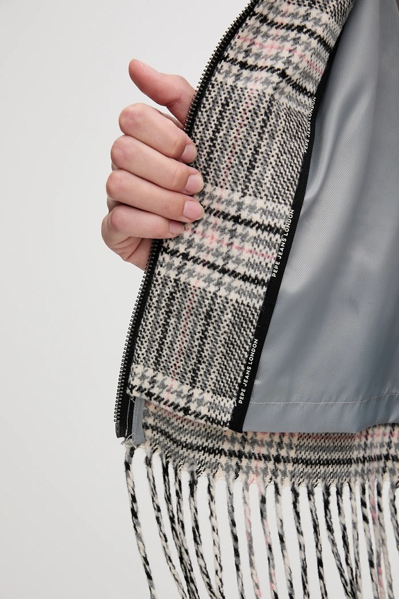 Bunda s prímesou vlny Pepe Jeans PL4024341