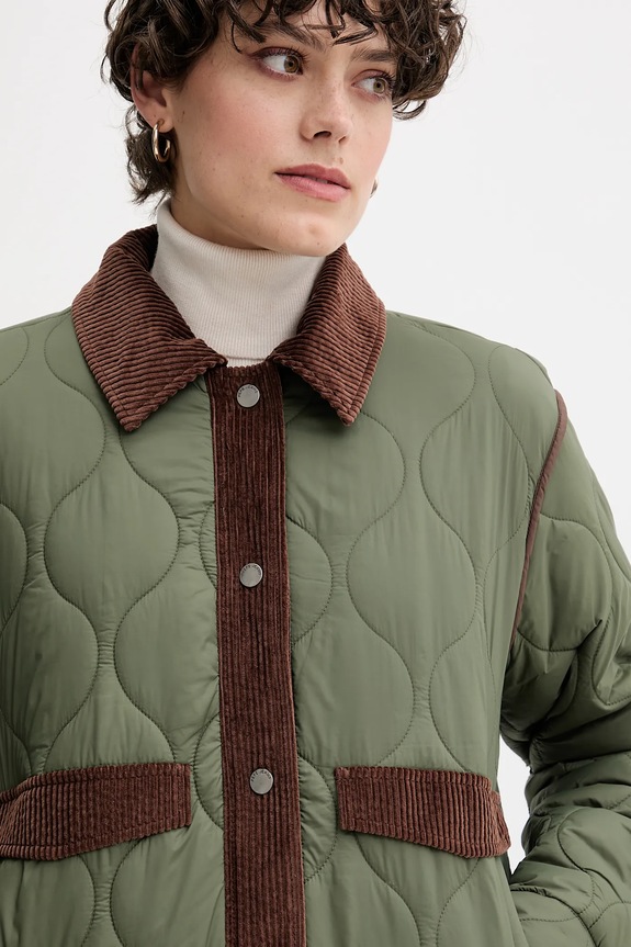 Bunda Pepe Jeans zelená PL4024342