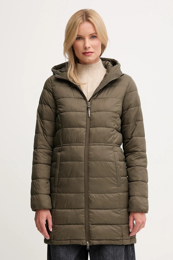 Jakna Pepe Jeans S kapuco zelena PL4024372