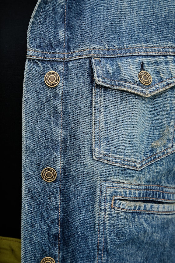 Джинсовая куртка Pepe Jeans PL40243325W0 голубой