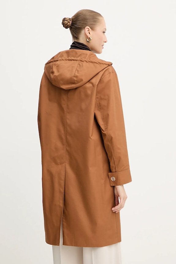 Odzież Twinset kurtka 252TP2060 brązowy