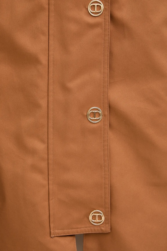 Twinset kurtka 252TP2060 brązowy