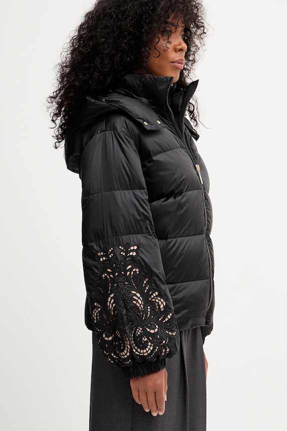 Twinset kurtka puchowa czarny 252TP2431