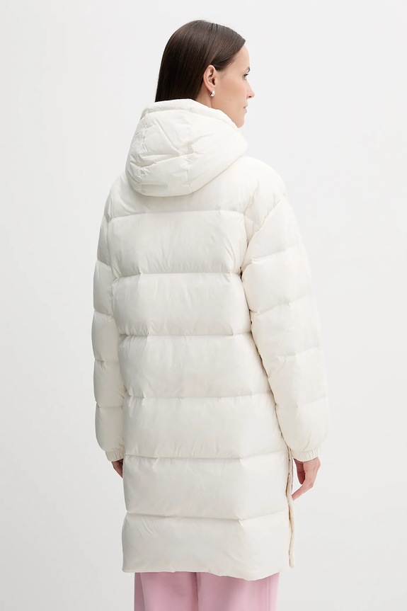 Ρούχα Μπουφάν με επένδυση από πούπουλα Calvin Klein Jeans LV047D502G μπεζ