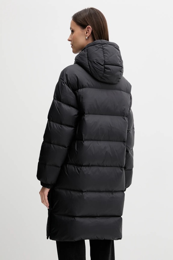 Ρούχα Μπουφάν με επένδυση από πούπουλα Calvin Klein Jeans LV047D502G μαύρο