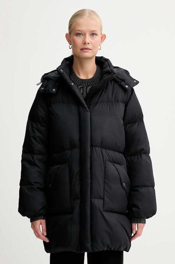 Páperová bunda Levi's zateplené čierna 003HB