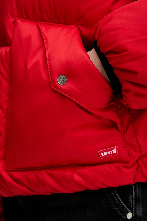 Levi's kurtka puchowa 003MD czerwony