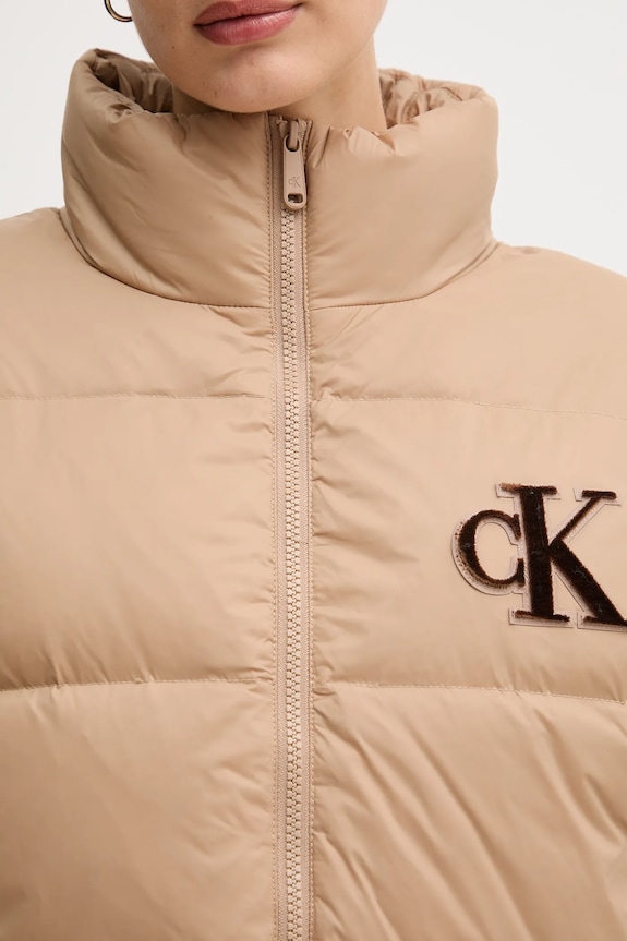 Calvin Klein Jeans kurtka puchowa LV047D503G zielony