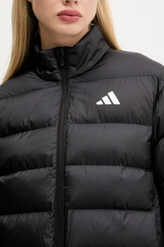 Μπουφάν adidas Essentials JM8421 μαύρο