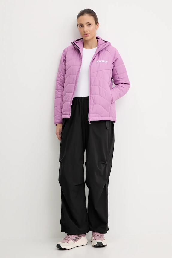 Športová bunda adidas TERREX Multi Insulated JN0799 ružová AW25