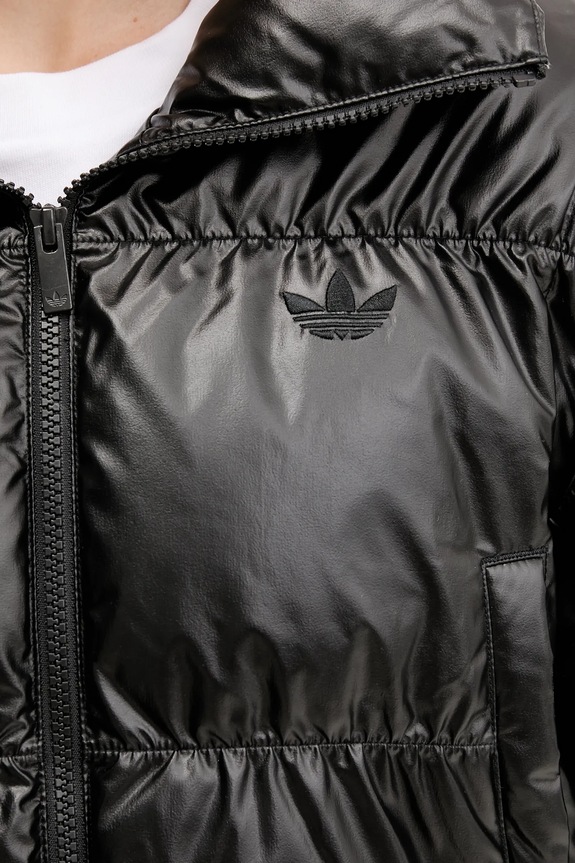 adidas Originals rövid kabát Essentials JX2988 fekete
