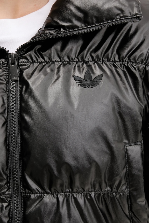 adidas Originals rövid kabát Essentials JX2988 fekete