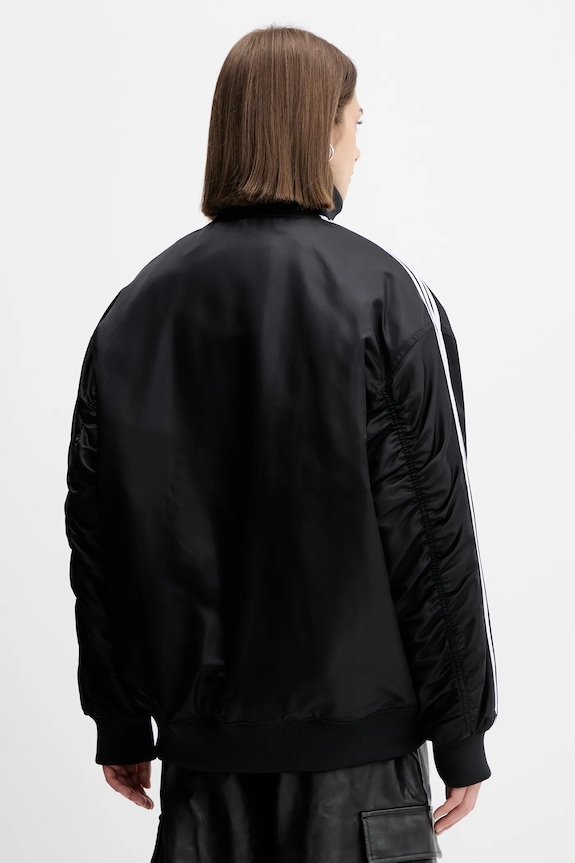 Ruházat adidas Originals bomber dzseki Firebird JX2991 fekete