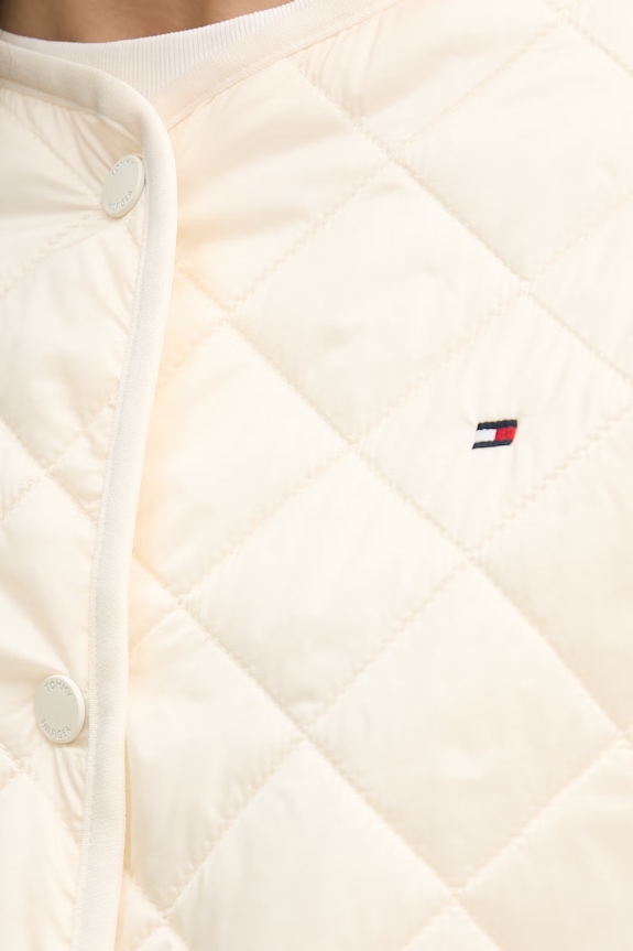 Tommy Hilfiger prechodná bunda dámska WW0WW47290 béžová