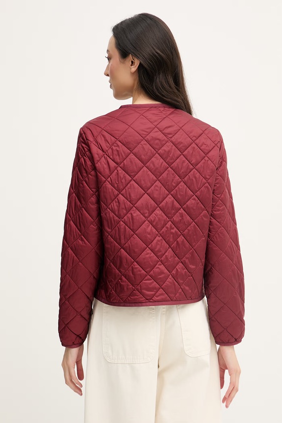 Oblečenie Tommy Hilfiger prechodná bunda dámska WW0WW47290 burgundské