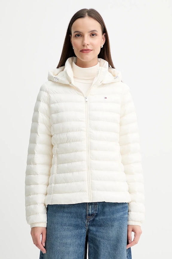 Μπουφάν Tommy Hilfiger άλλο μπεζ WW0WW47351