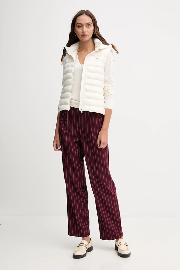 Prsluk Tommy Hilfiger WW0WW47352 bež AW25