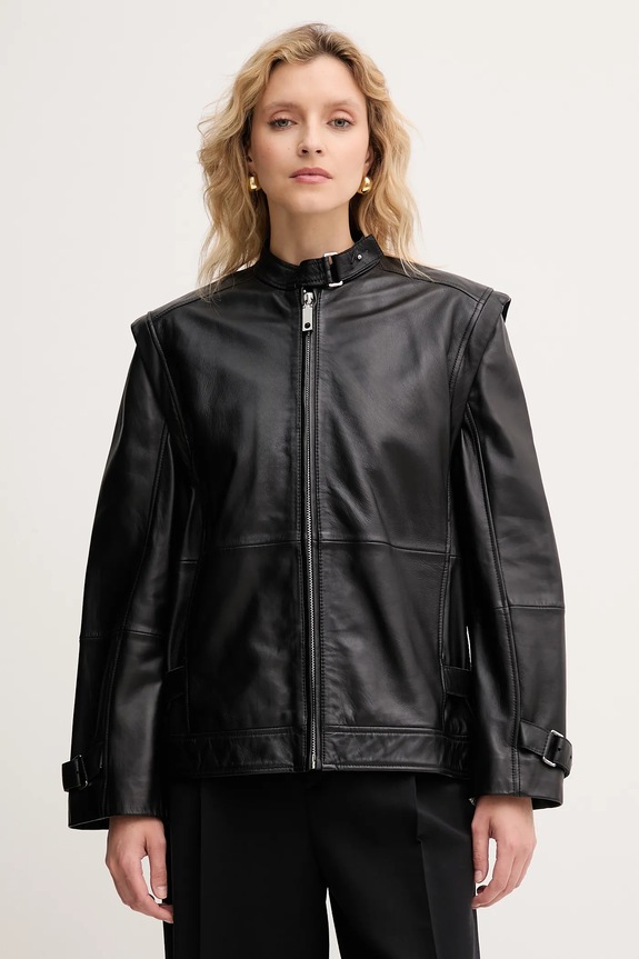 MAX&Co. bőrdzseki nem szigetelt fekete 2526446021200