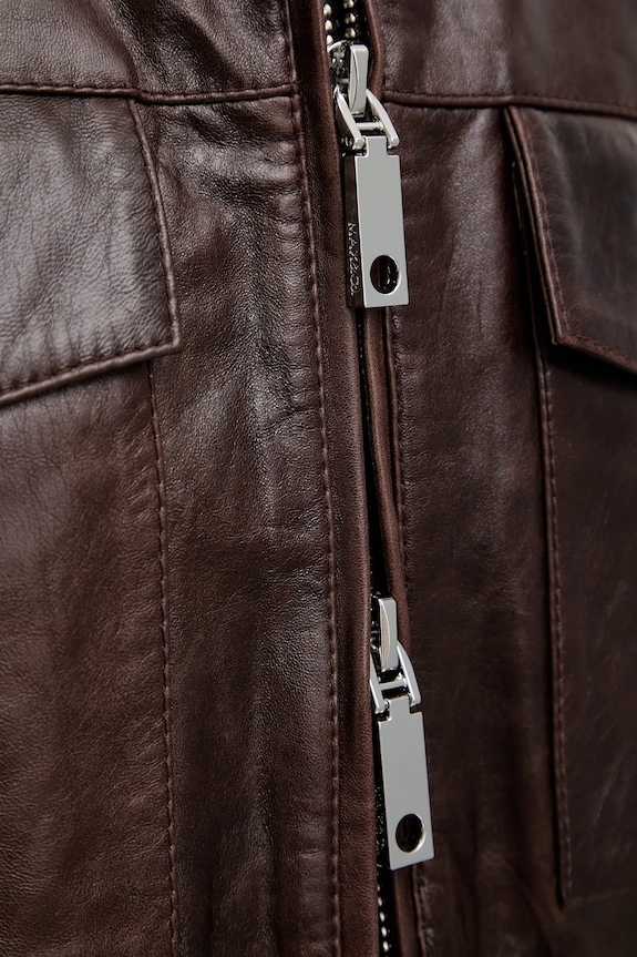 MAX&Co. giacca in pelle 2526446023200 marrone