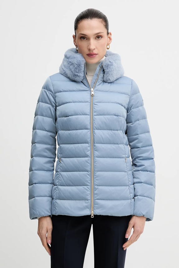 Пухова куртка Geox BETTANIE з підкладкою блакитний W5626T.T3122
