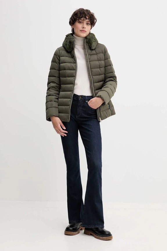 Páperová bunda Geox BETTANIE W5626T.T3122 zelená AW25