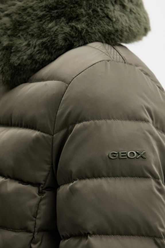 Páperová bunda Geox BETTANIE W5626T.T3122 zelená