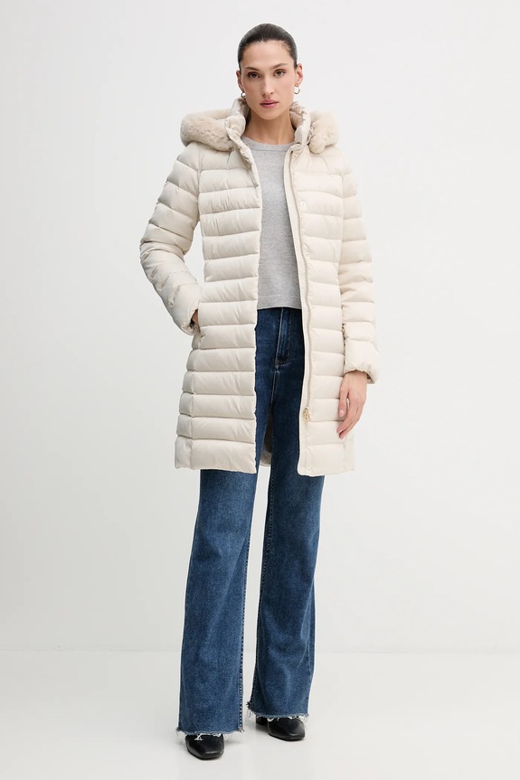 Geox kurtka puchowa BETTANIE W5626H.T3122 beżowy AW25