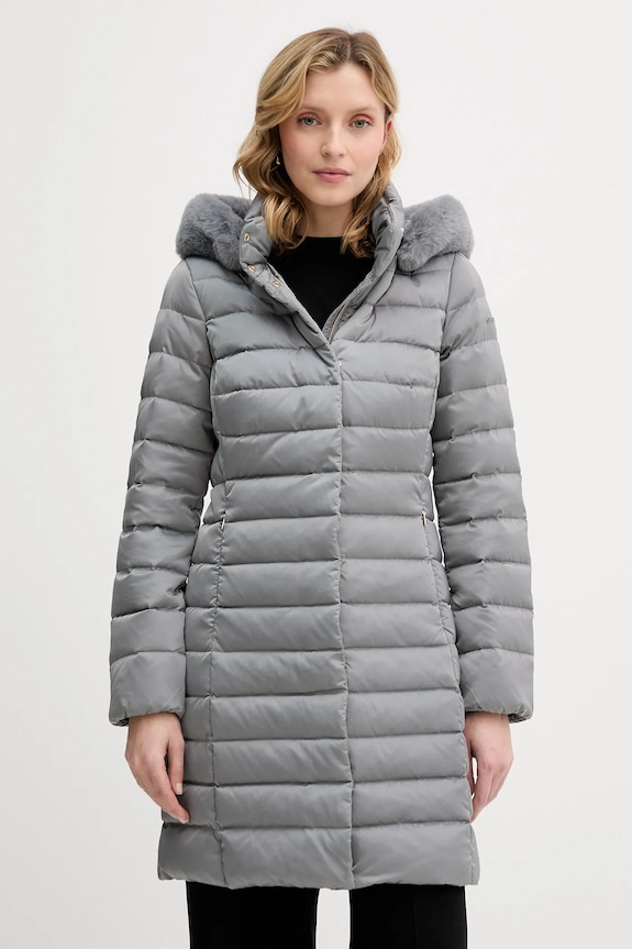 Geox piumino BETTANIE foderato grigio W5626H.T3122