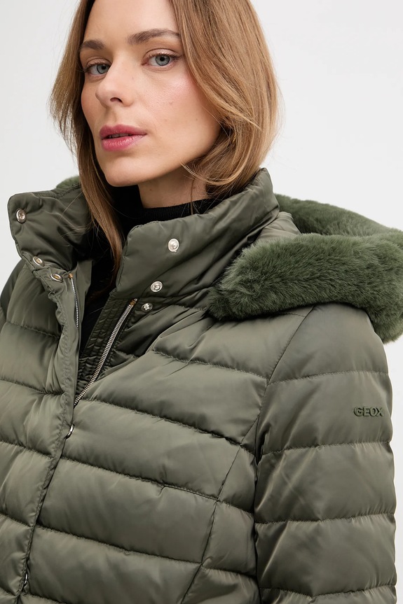 Geox piumino BETTANIE verde W5626H.T3122