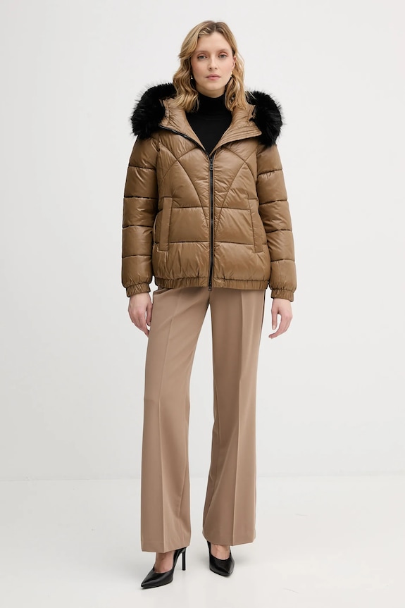 Geox geacă BACKSIE W5628S.T3121 maro AW25