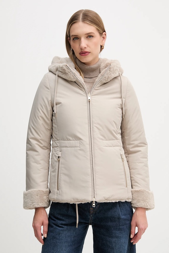 Двусторонняя куртка Geox KAULA W5622E.TC197 серый AW25