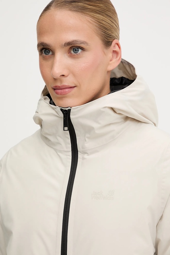 Bunda Jack Wolfskin FROST HAVEN béžová A65091